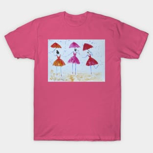 Ballerinas in the Rain! T-Shirt